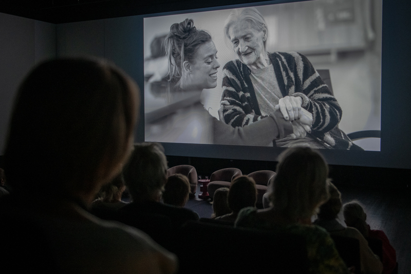 Contact via muziek bij Alzheimer (foto door Bob de Vries) 