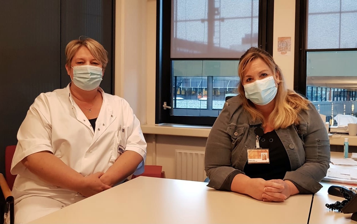 Barbara Kuizenga en Dagmar Luiken