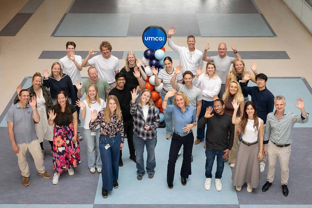 Iris en haar team