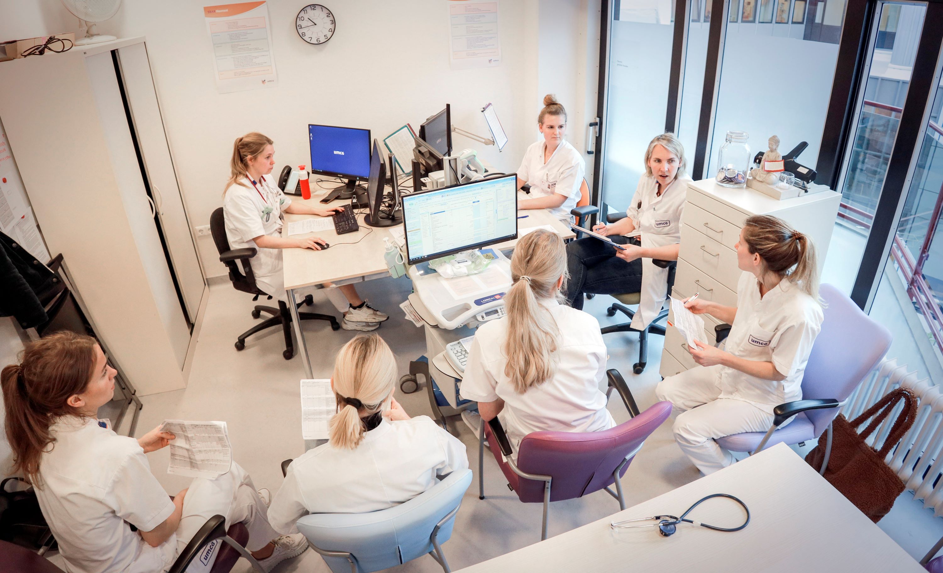 Interprofessioneel onderwijs op een verpleegafdeling