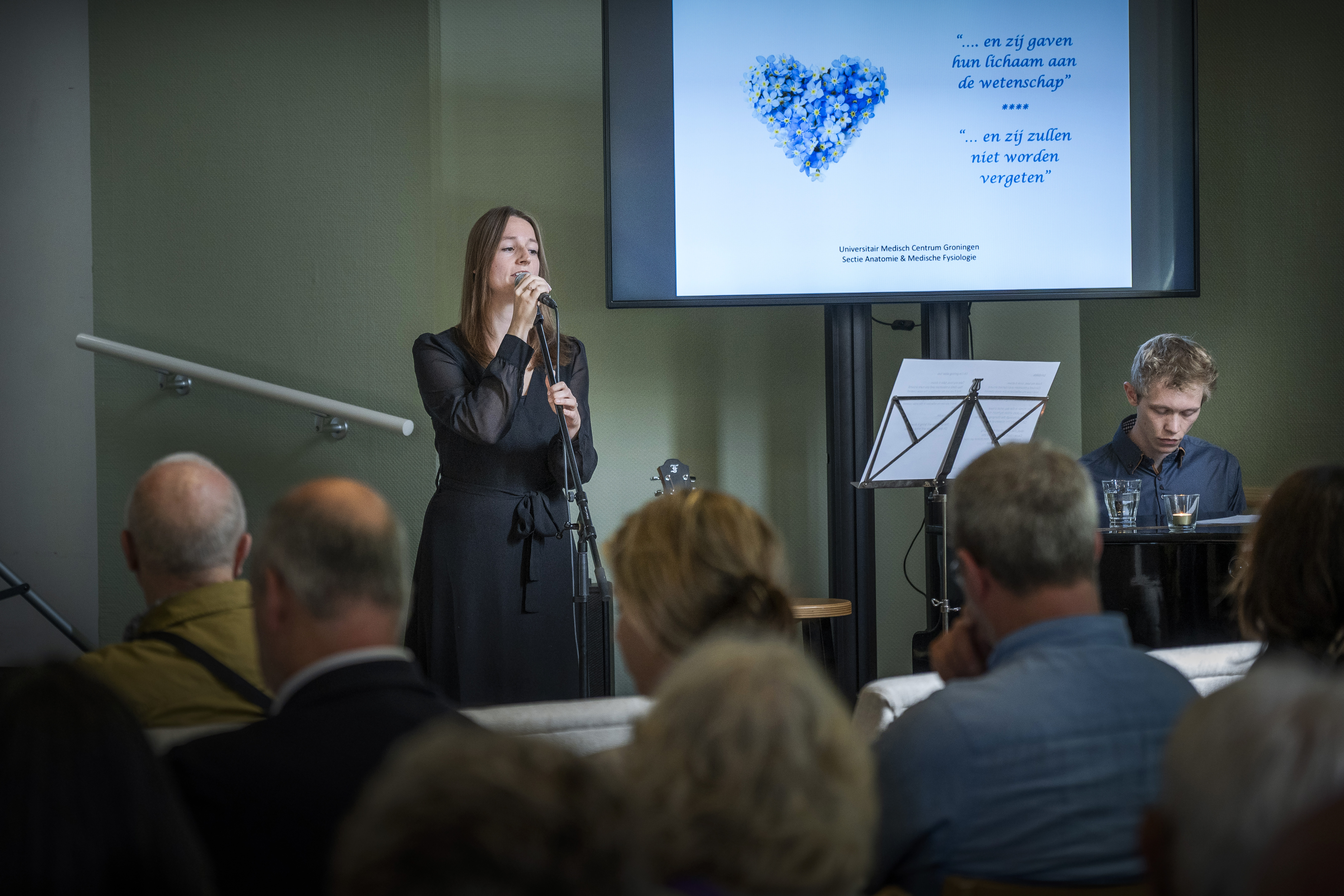 muziek tijdens de herdenking