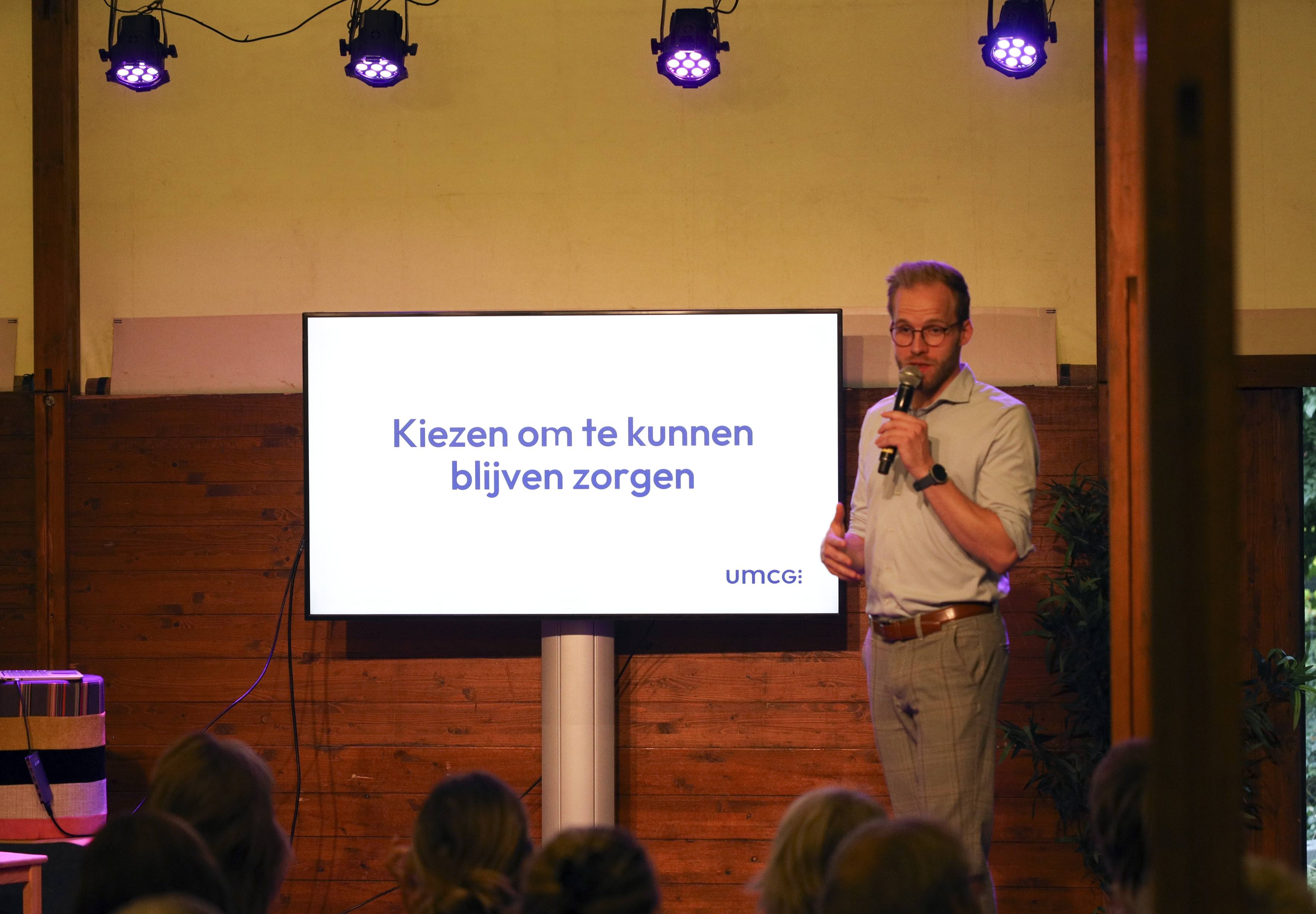 Chiel Driessen geeft uitleg over passende zorg