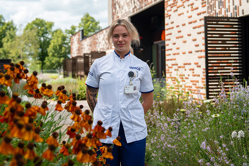 Radiotherapeutisch laborant Lotta Kelder